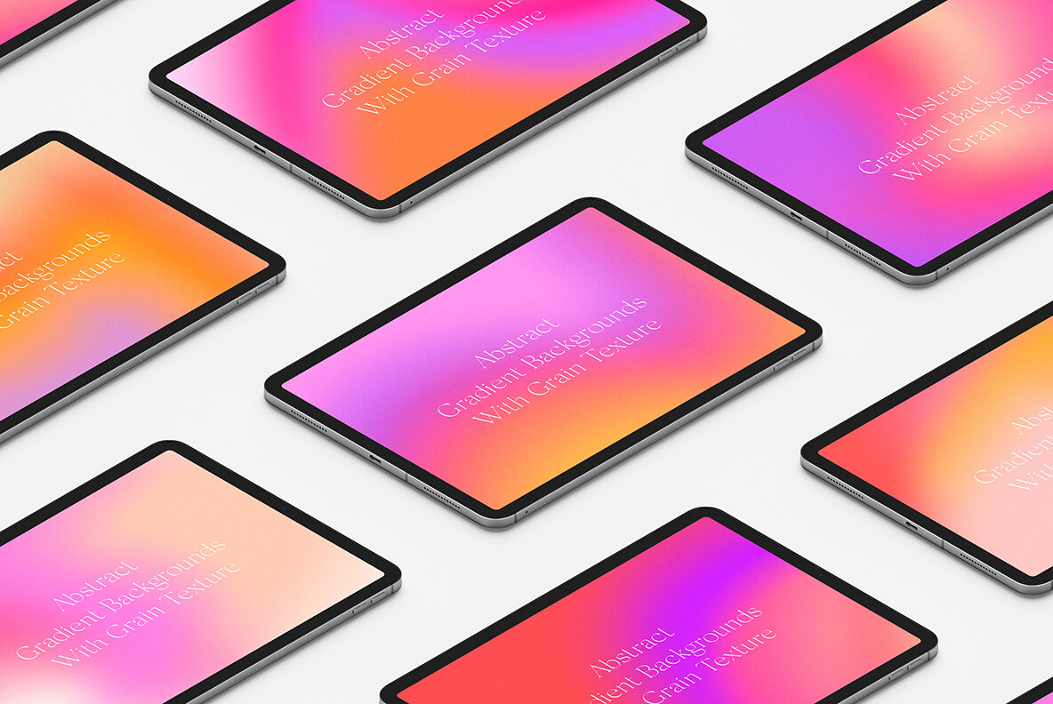 Abstract Grainy Gradient Textures Backgrounds 5