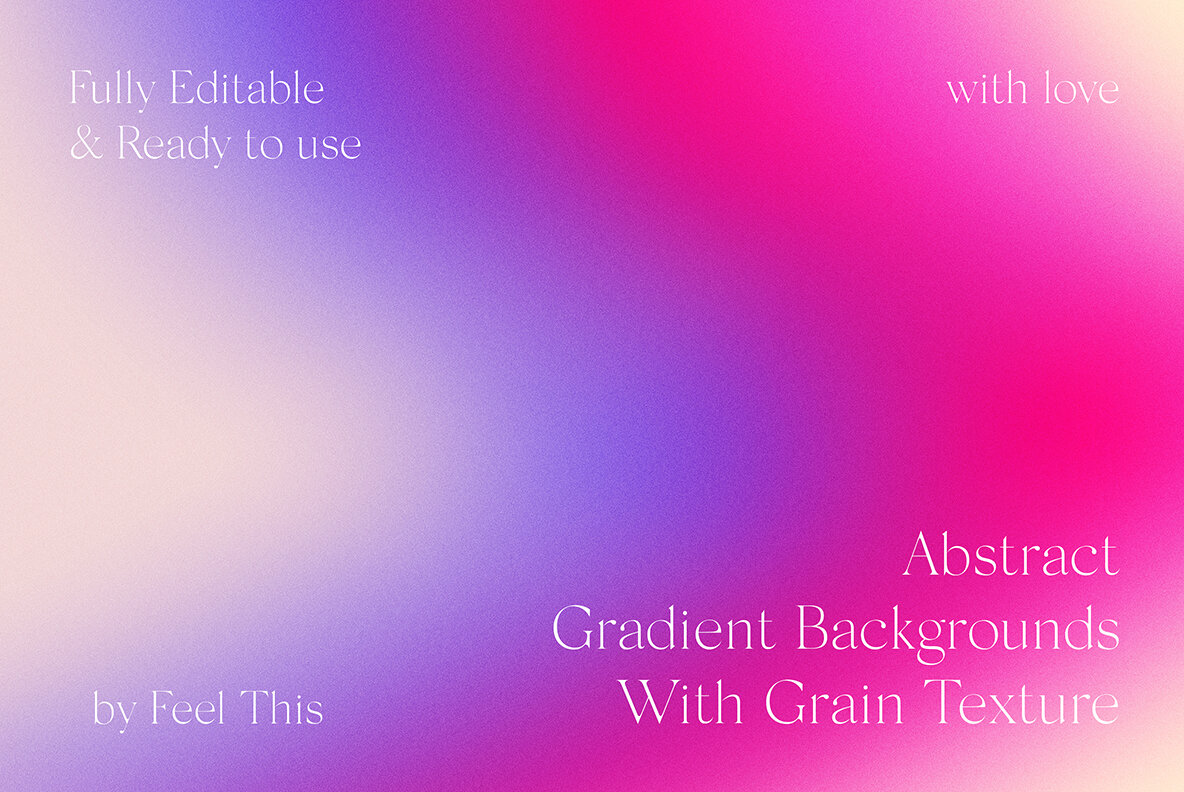Abstract Grainy Gradient Textures Backgrounds 6