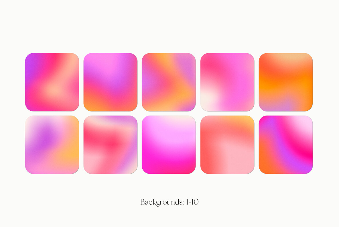 Abstract Grainy Gradient Textures Backgrounds 7