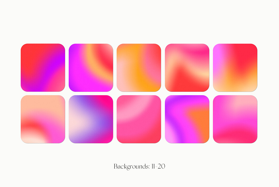 Abstract Grainy Gradient Textures Backgrounds 8