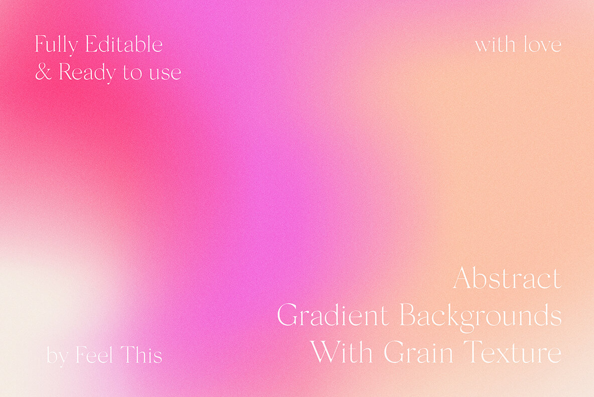 Abstract Grainy Gradient Textures Backgrounds 12