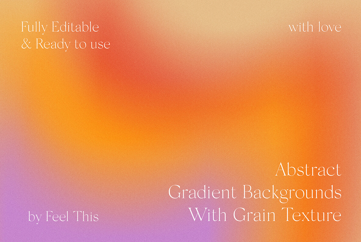 Abstract Grainy Gradient Textures Backgrounds 14