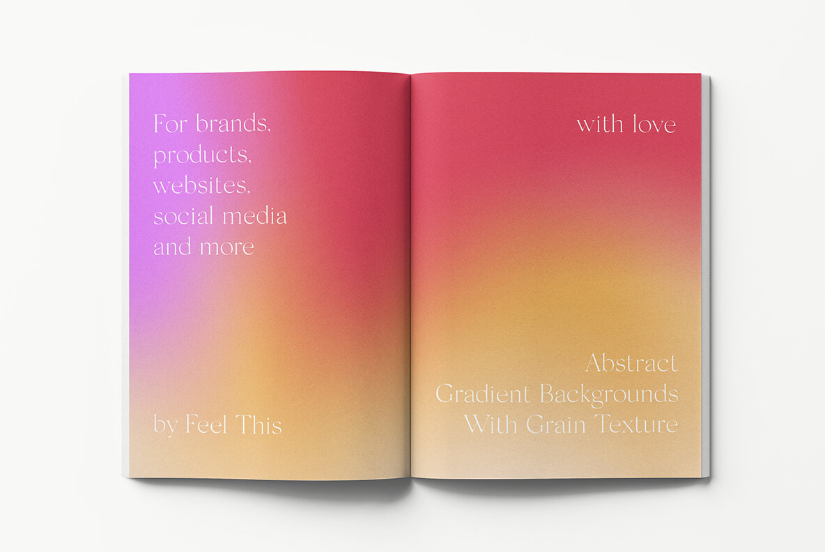 Abstract Grainy Gradient Textures Backgrounds 15