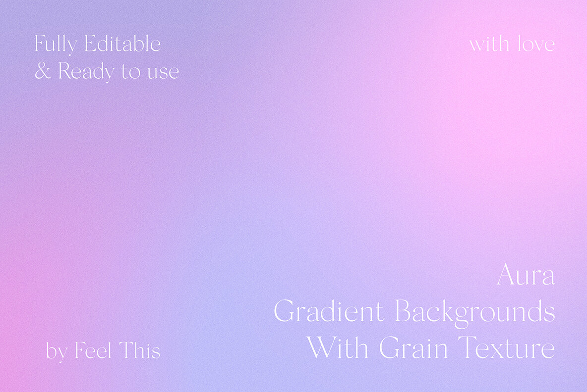 Aura Grainy Gradient Textures Backgrounds 6