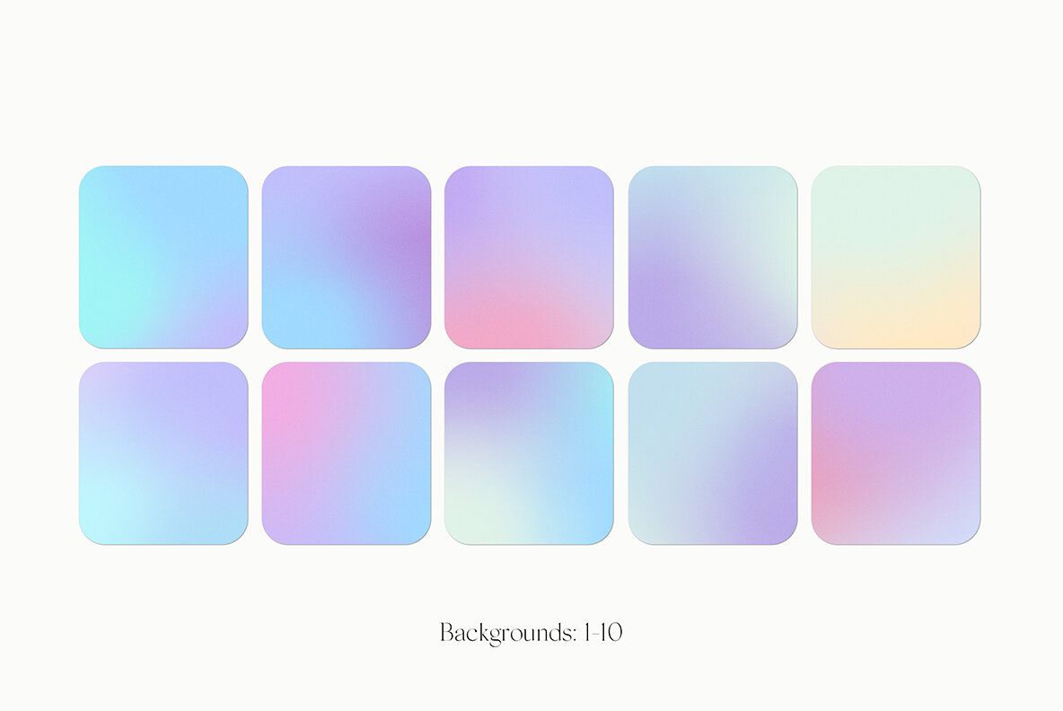 Aura Grainy Gradient Textures Backgrounds 7