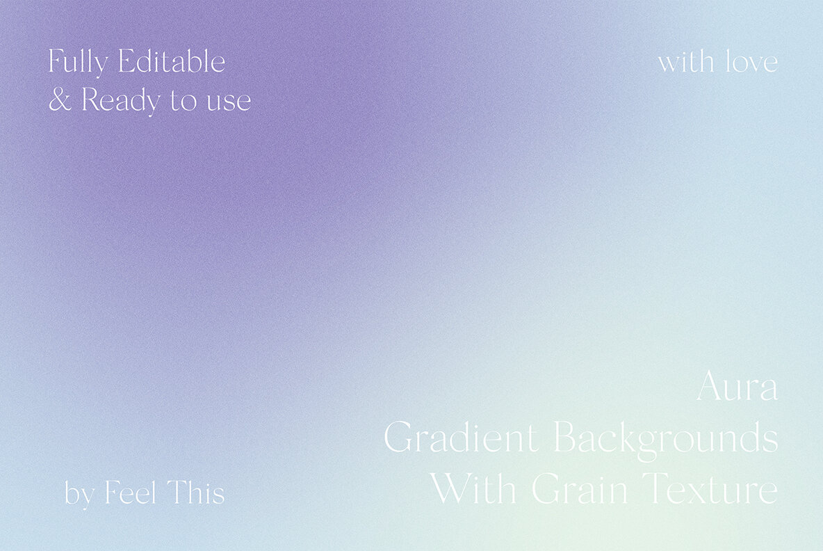 Aura Grainy Gradient Textures Backgrounds 9
