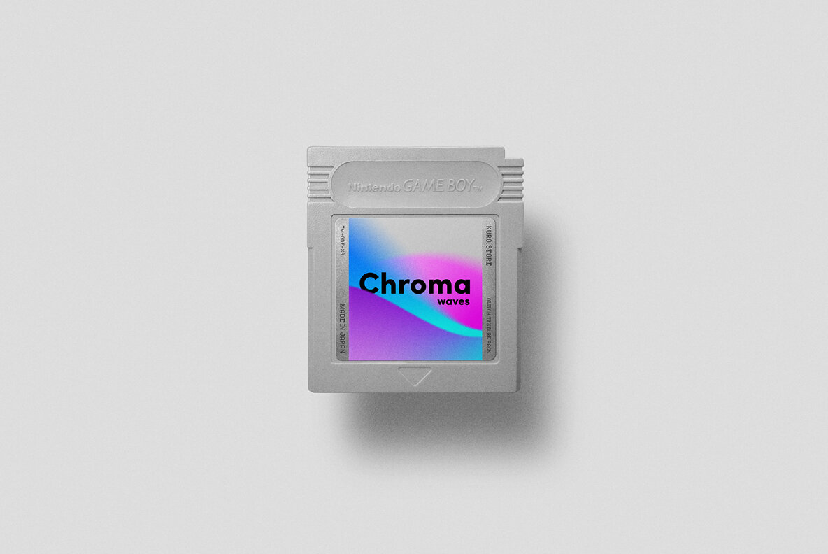 Chroma Grainy Gradient Waves 7