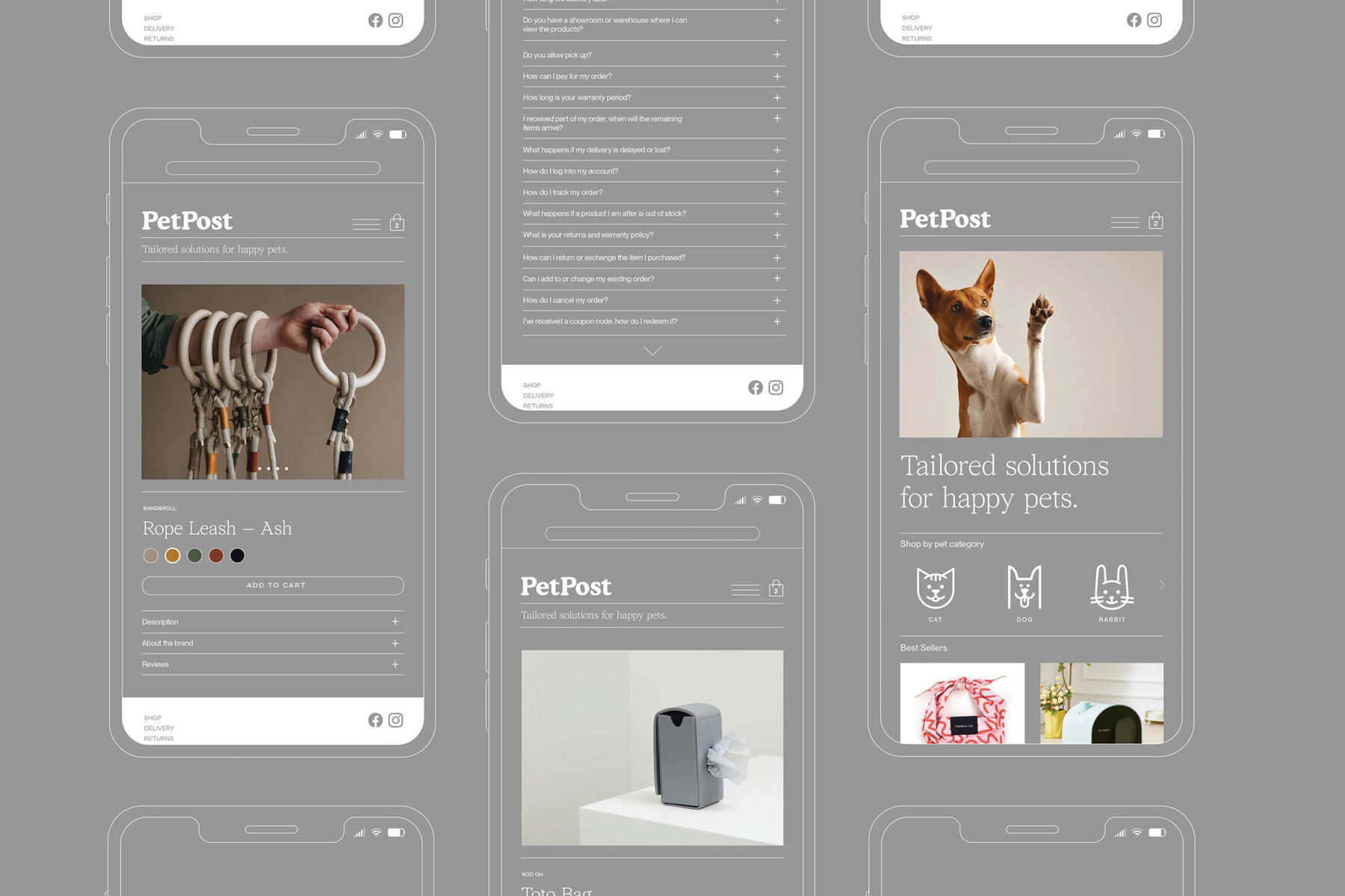 Minimal Outline Device Mockups 5