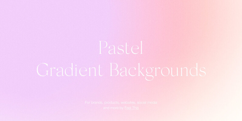 Pastel Grainy Gradient Textures Backgrounds