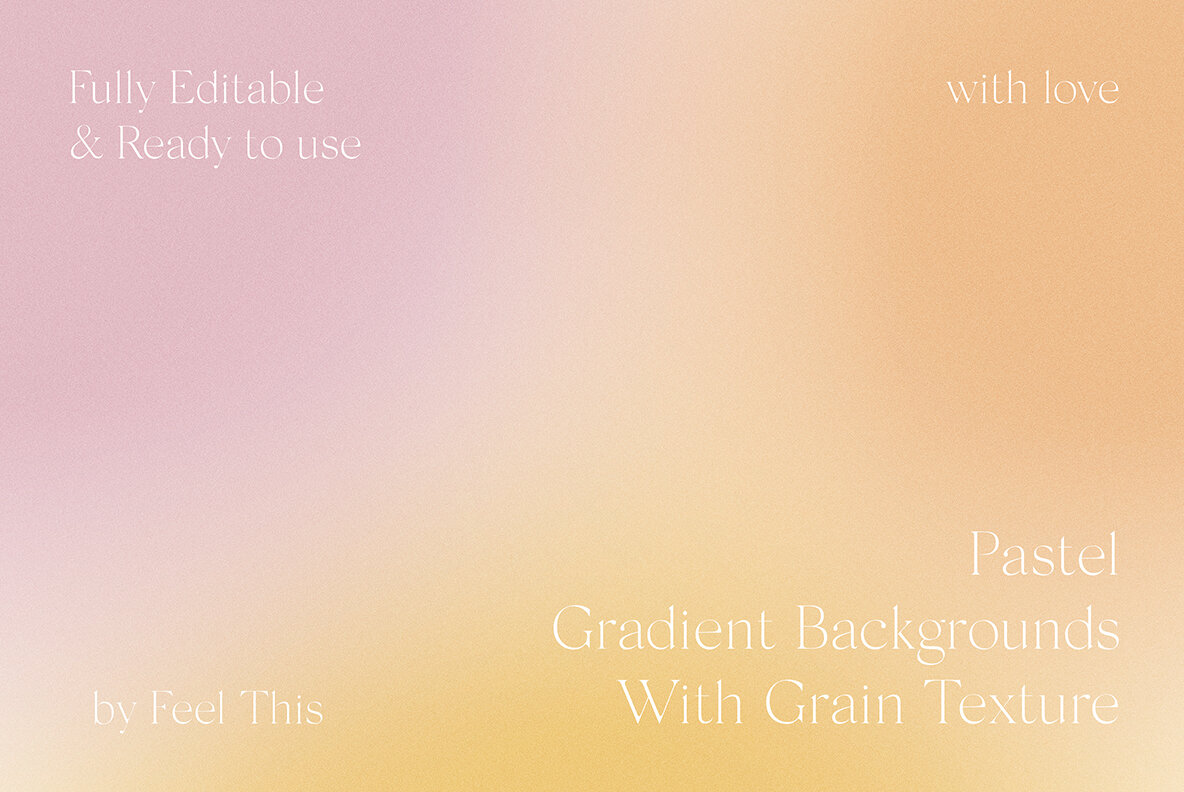 Pastel Grainy Gradient Textures Backgrounds 9