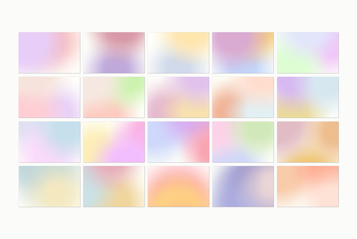 Pastel Grainy Gradient Textures Backgrounds 10