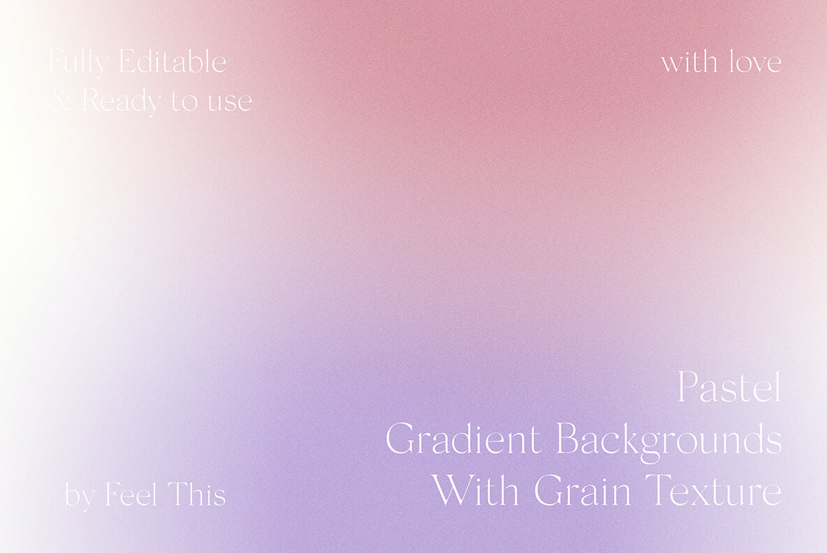 Pastel Grainy Gradient Textures Backgrounds 12