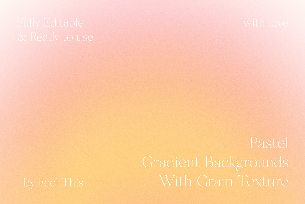 Pastel Grainy Gradient Textures Backgrounds 18