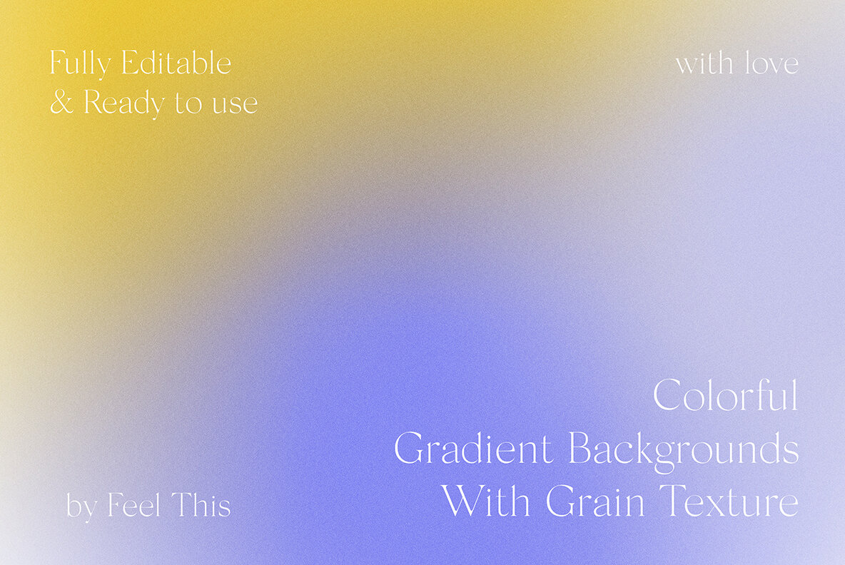 Colorful Grainy Gradient Textures Backgrounds 4