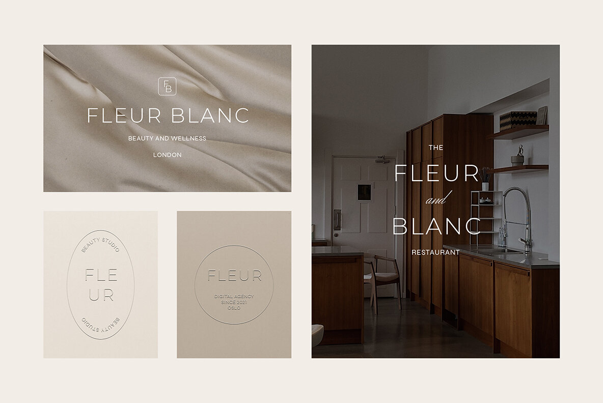 Fleur Minimal Logo Kit 7
