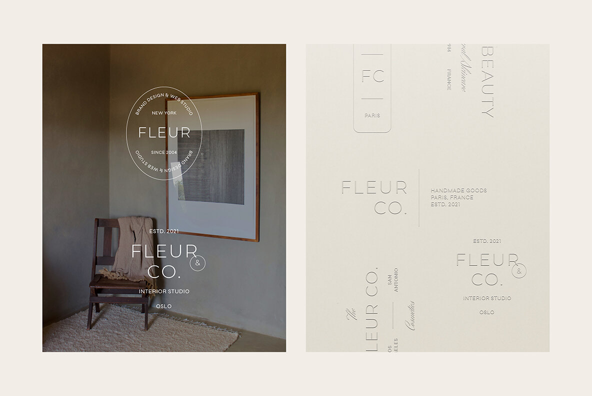 Fleur Minimal Logo Kit 13