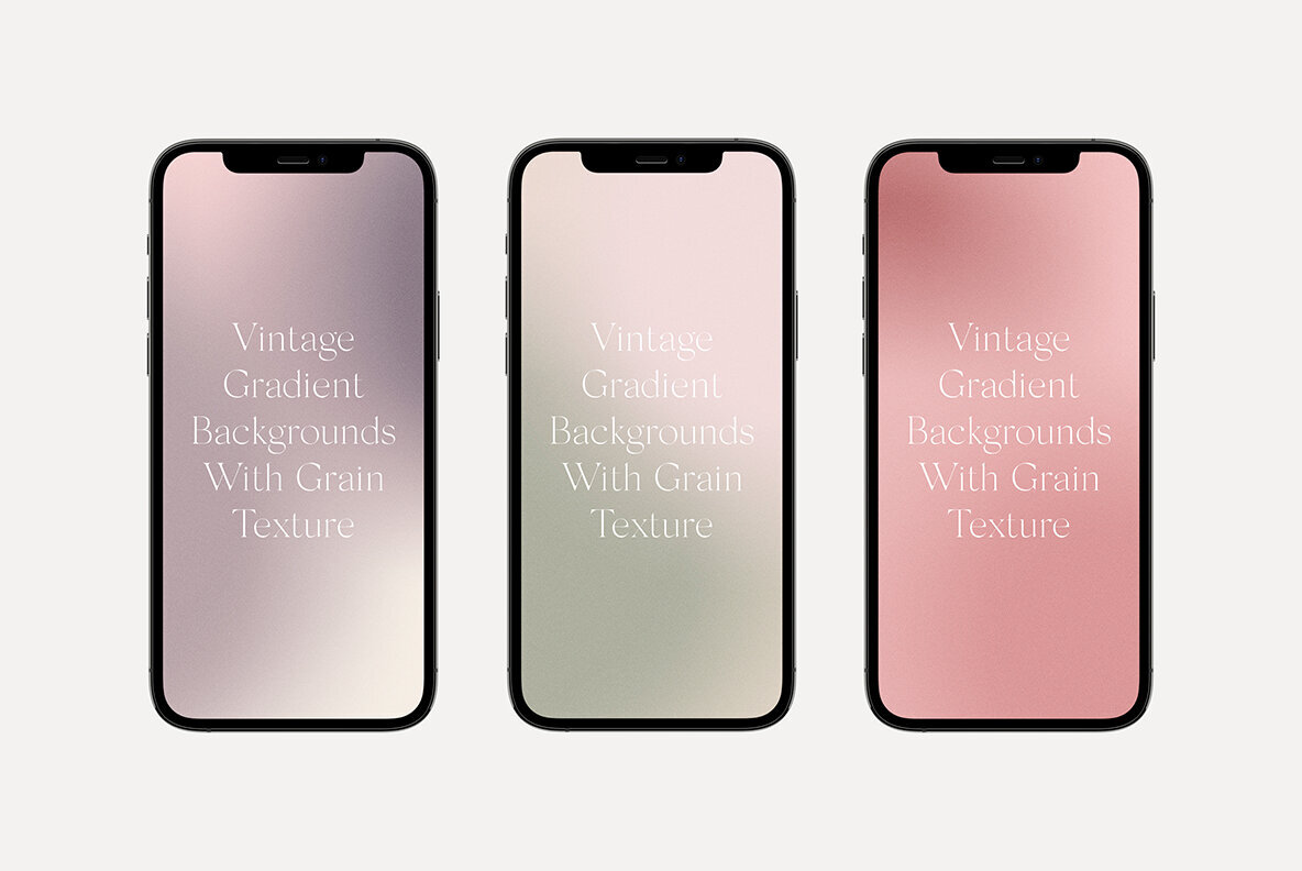 Vintage Retro Gradient Textures Backgrounds 3