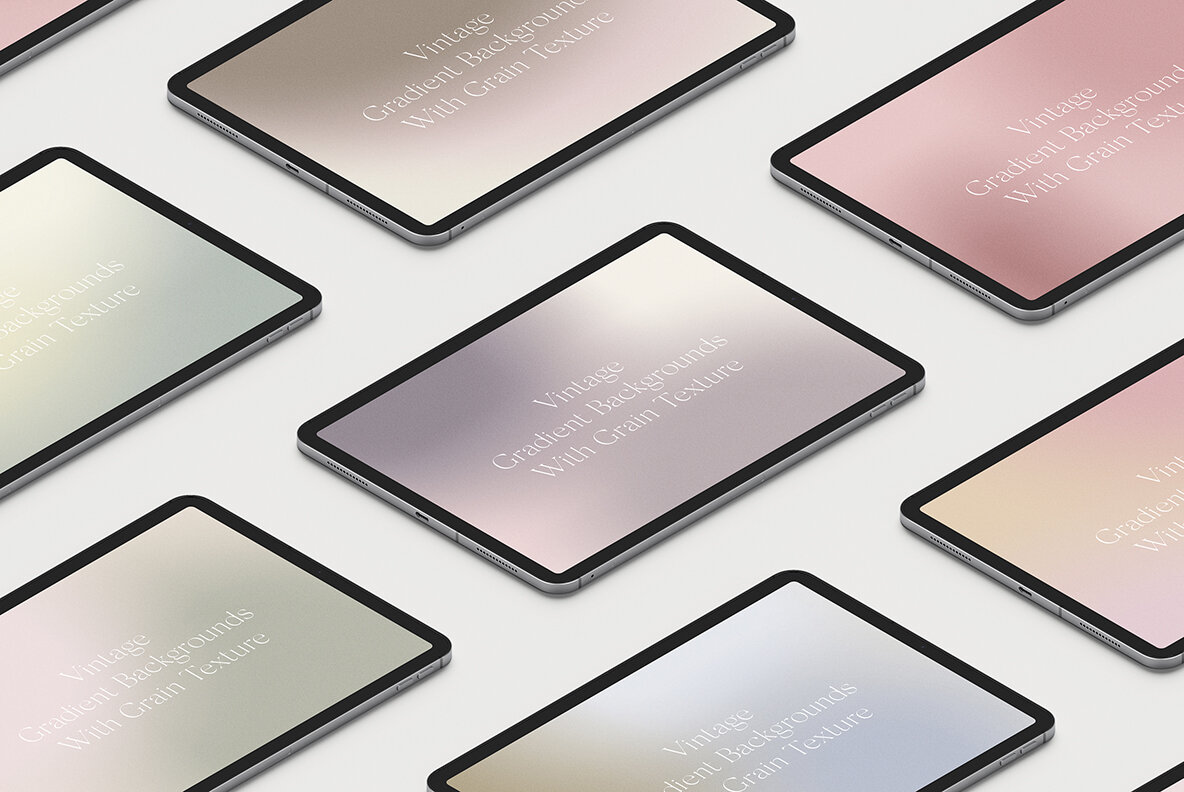 Vintage Retro Gradient Textures Backgrounds 13