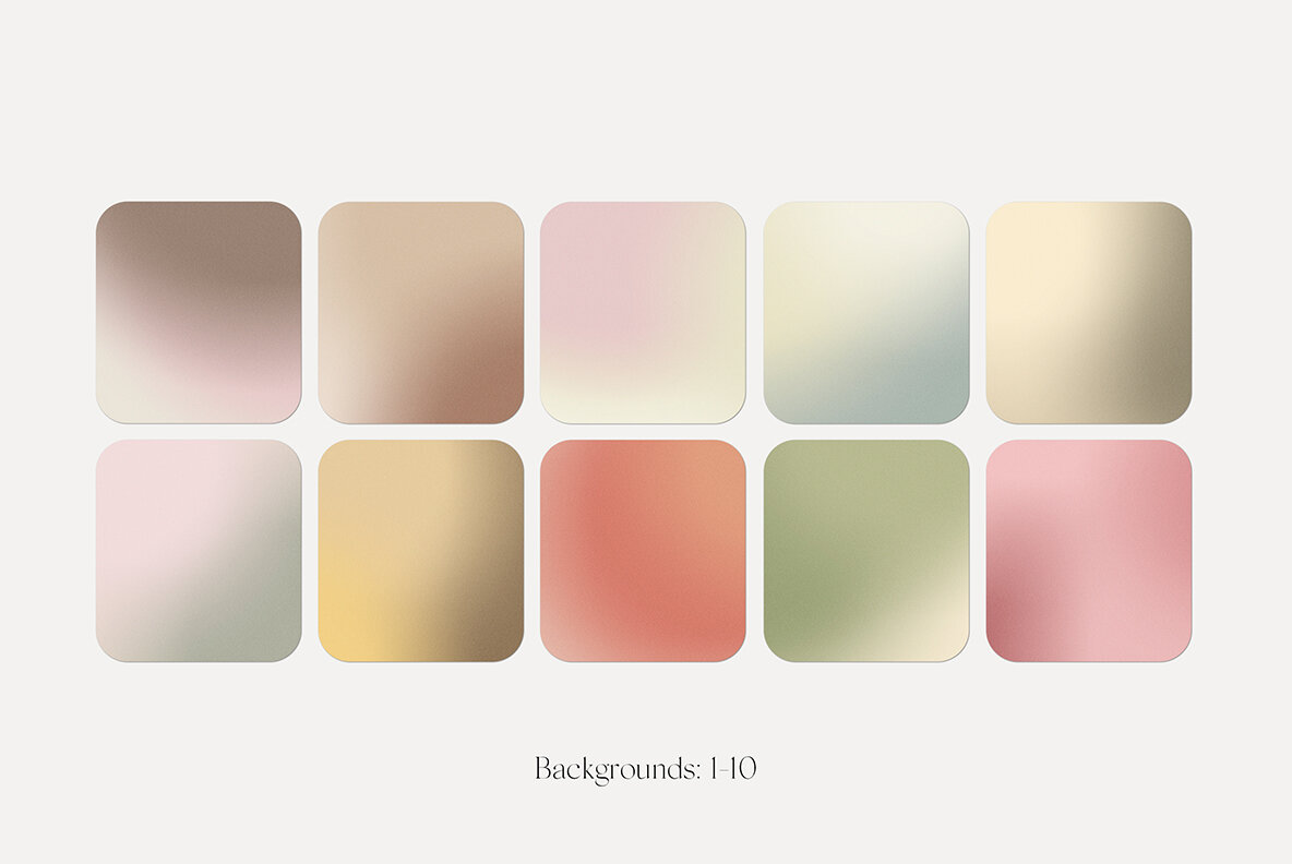 Vintage Retro Gradient Textures Backgrounds 15