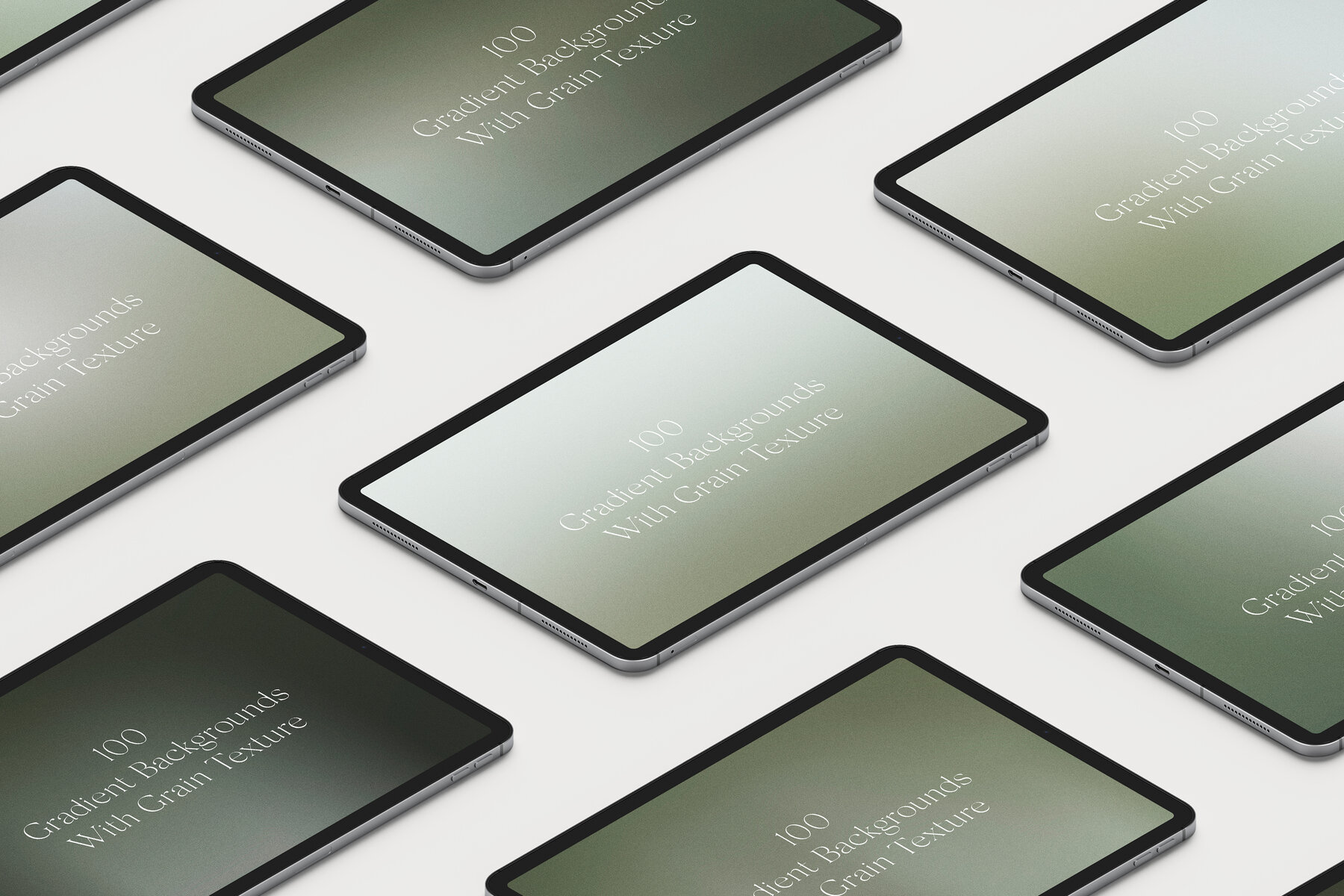 100 Green Gradient Backgrounds Textures 13