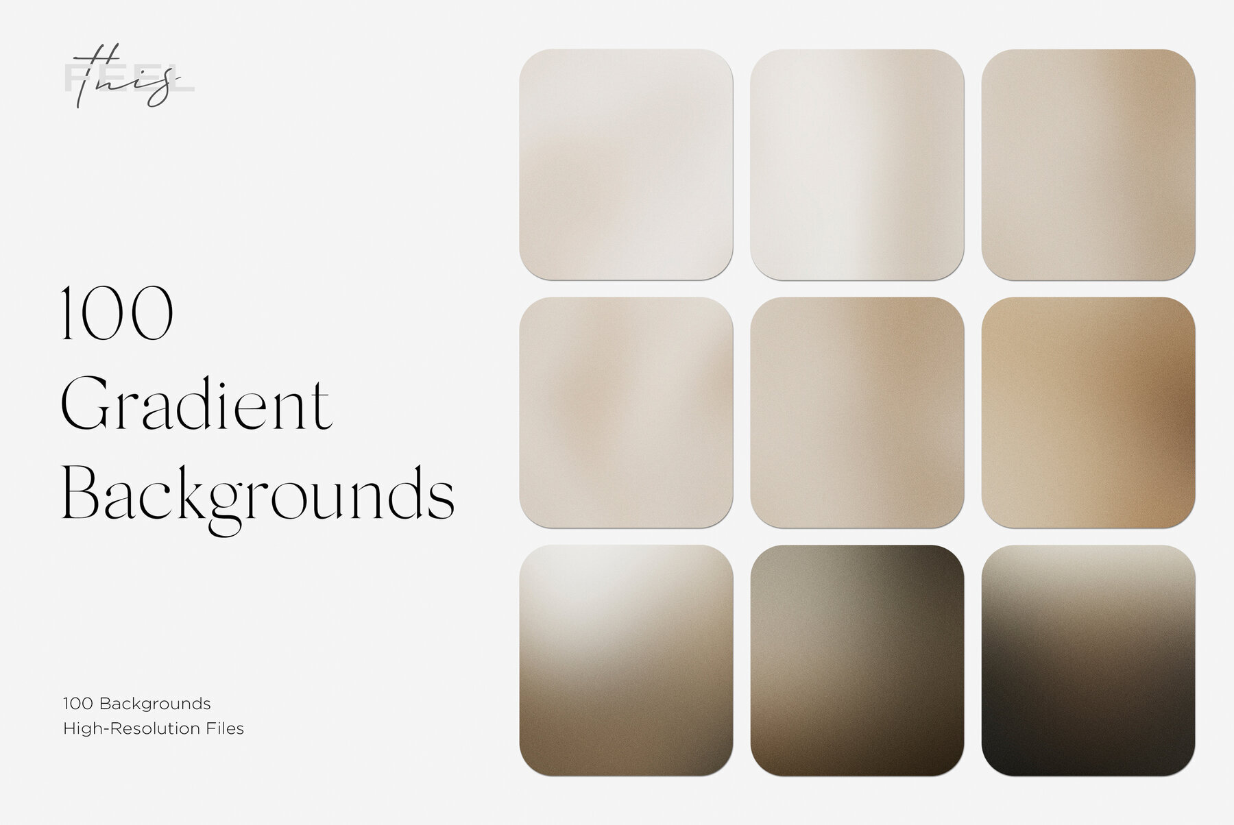 100 Beige Gradient Backgrounds Textures 1