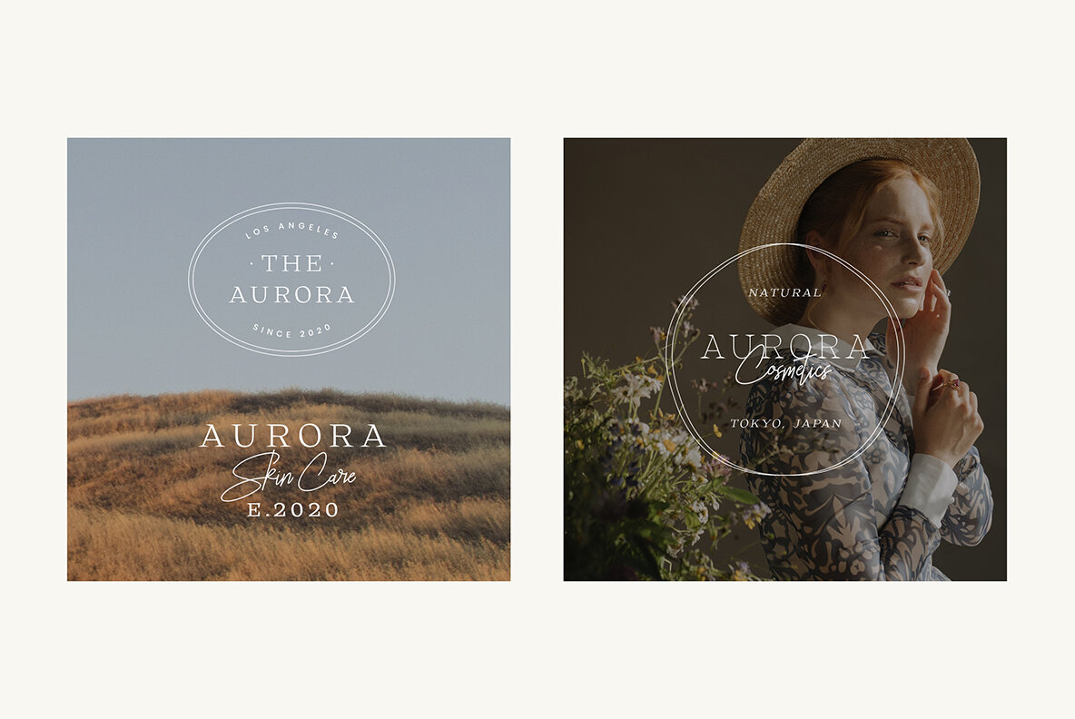 Aurora Minimal Logo Kit 13