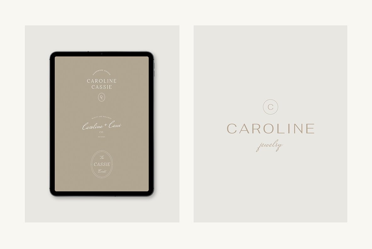 Caroline Minimal Logo Kit 7