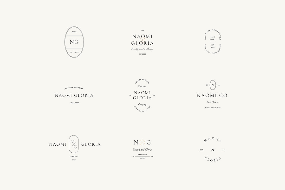 Naomi Minimal Logo Kit 2