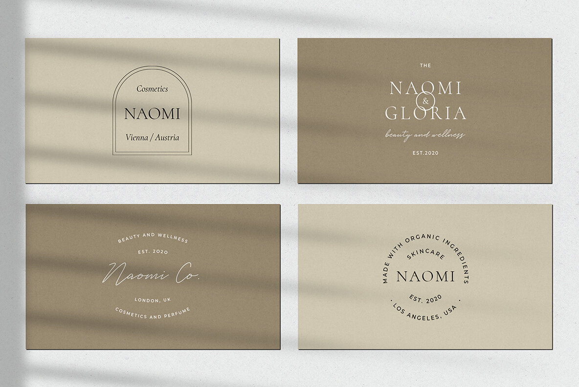 Naomi Minimal Logo Kit 3