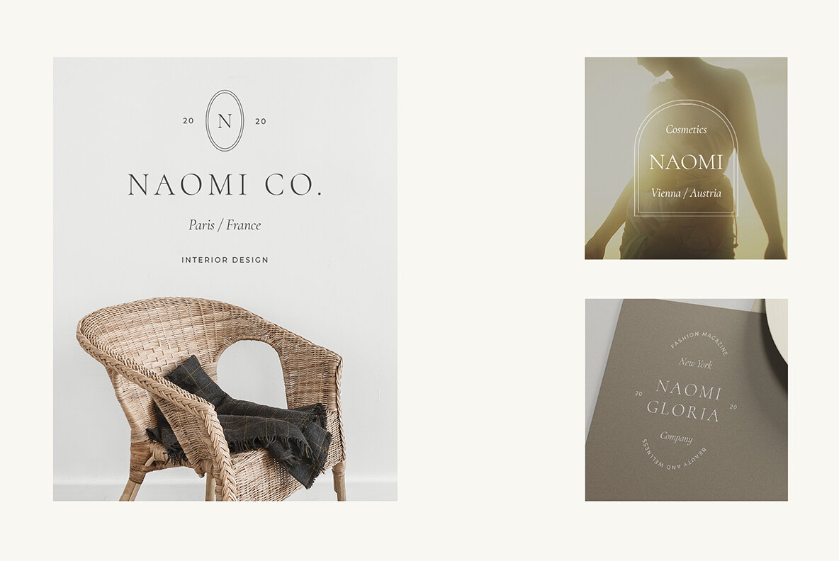 Naomi Minimal Logo Kit 5