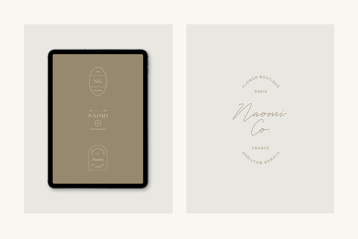 Naomi Minimal Logo Kit 7
