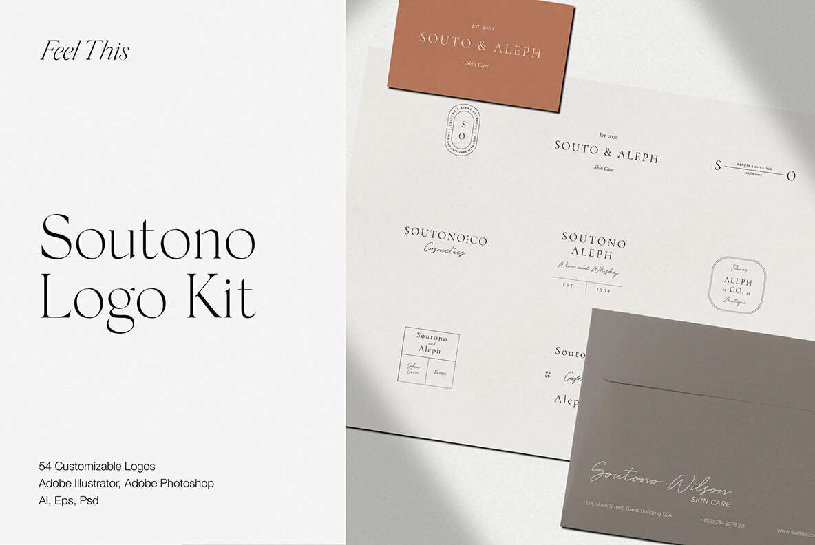 Soutono Minimal Logo Kit 1