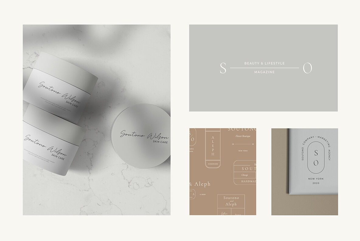 Soutono Minimal Logo Kit 9