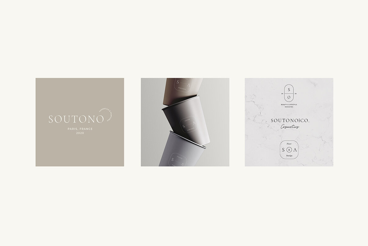 Soutono Minimal Logo Kit 11