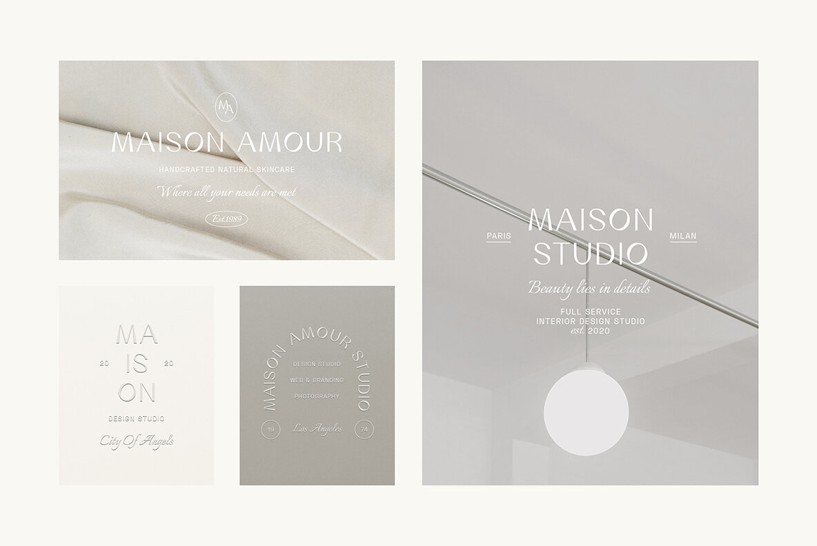 Maison Minimal Logo Kit 7