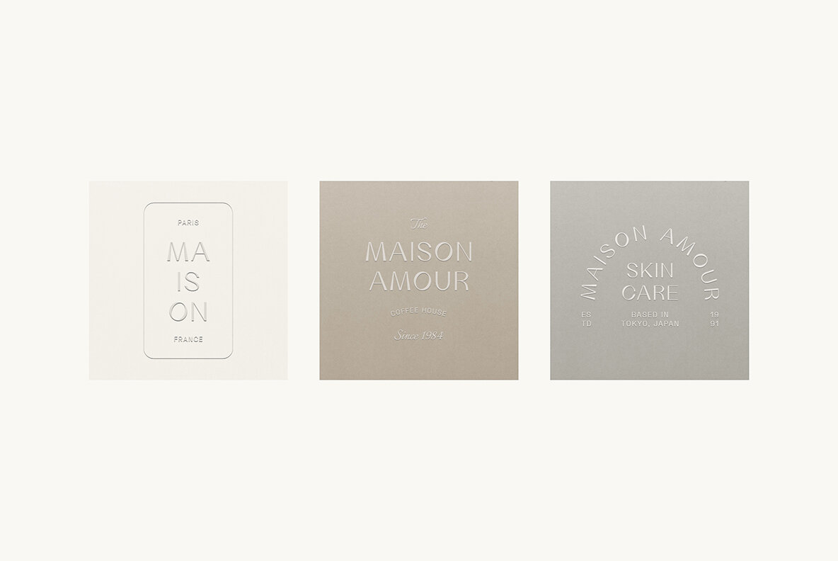 Maison Minimal Logo Kit 11