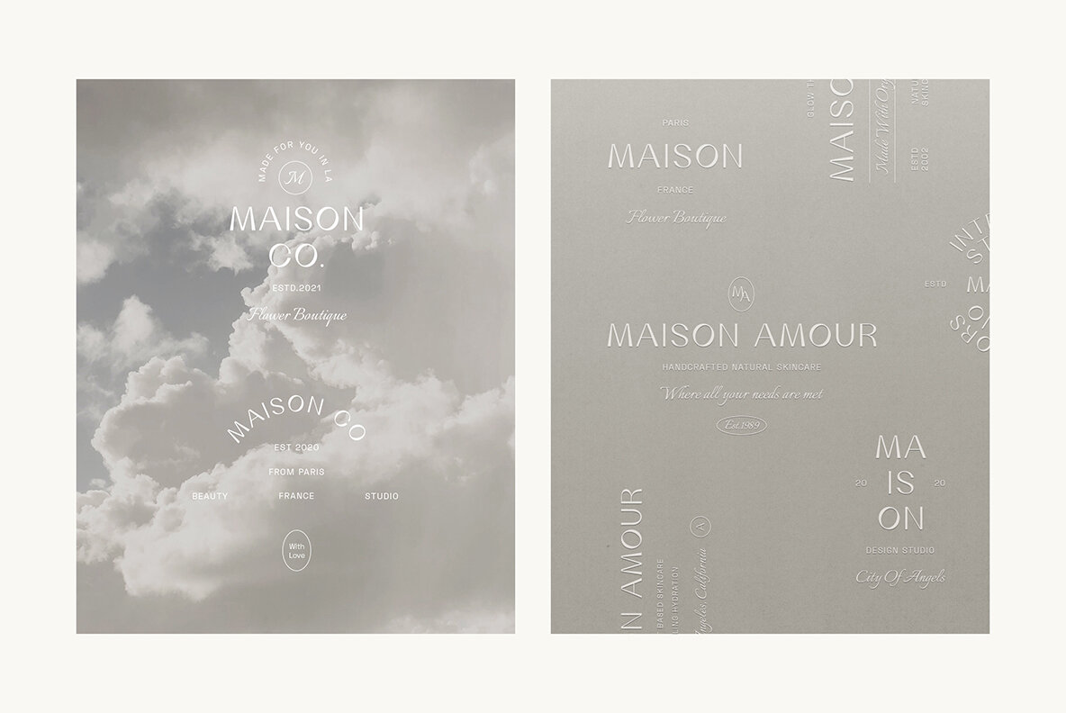 Maison Minimal Logo Kit 13
