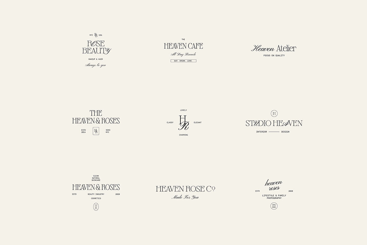 Heaven Minimal Logo Kit 2