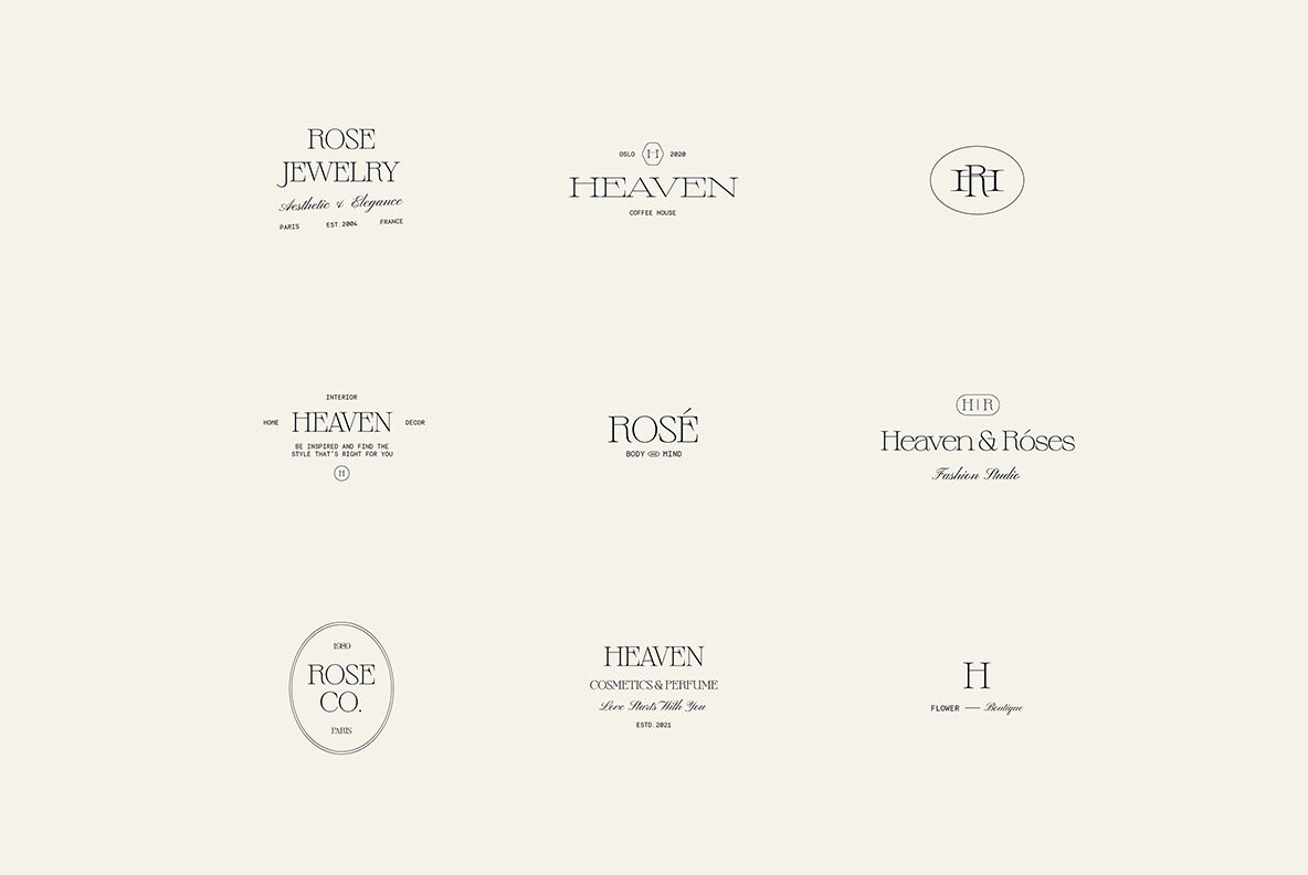 Heaven Minimal Logo Kit 8
