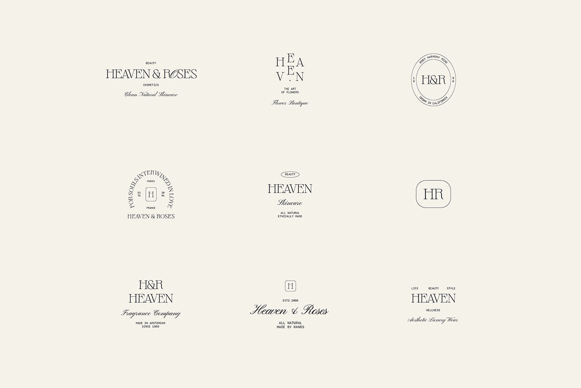 Heaven Minimal Logo Kit 12