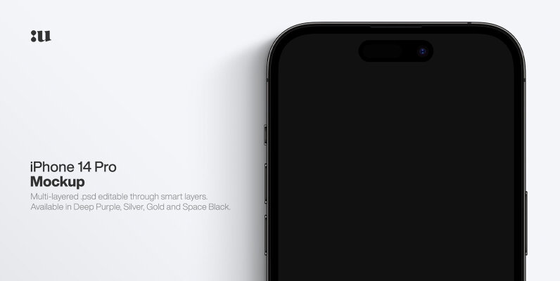 iPhone 14 Pro Mockup
