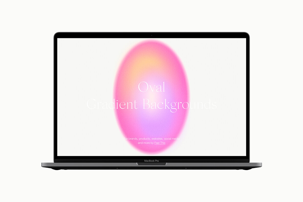 Oval Grainy Gradient Textures Backgrounds 13