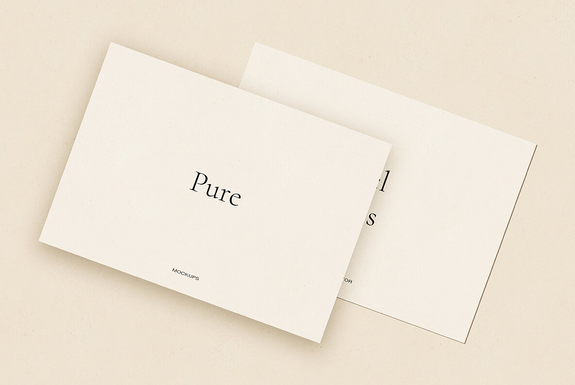 Pure Paper Mockup Scene Creator 4