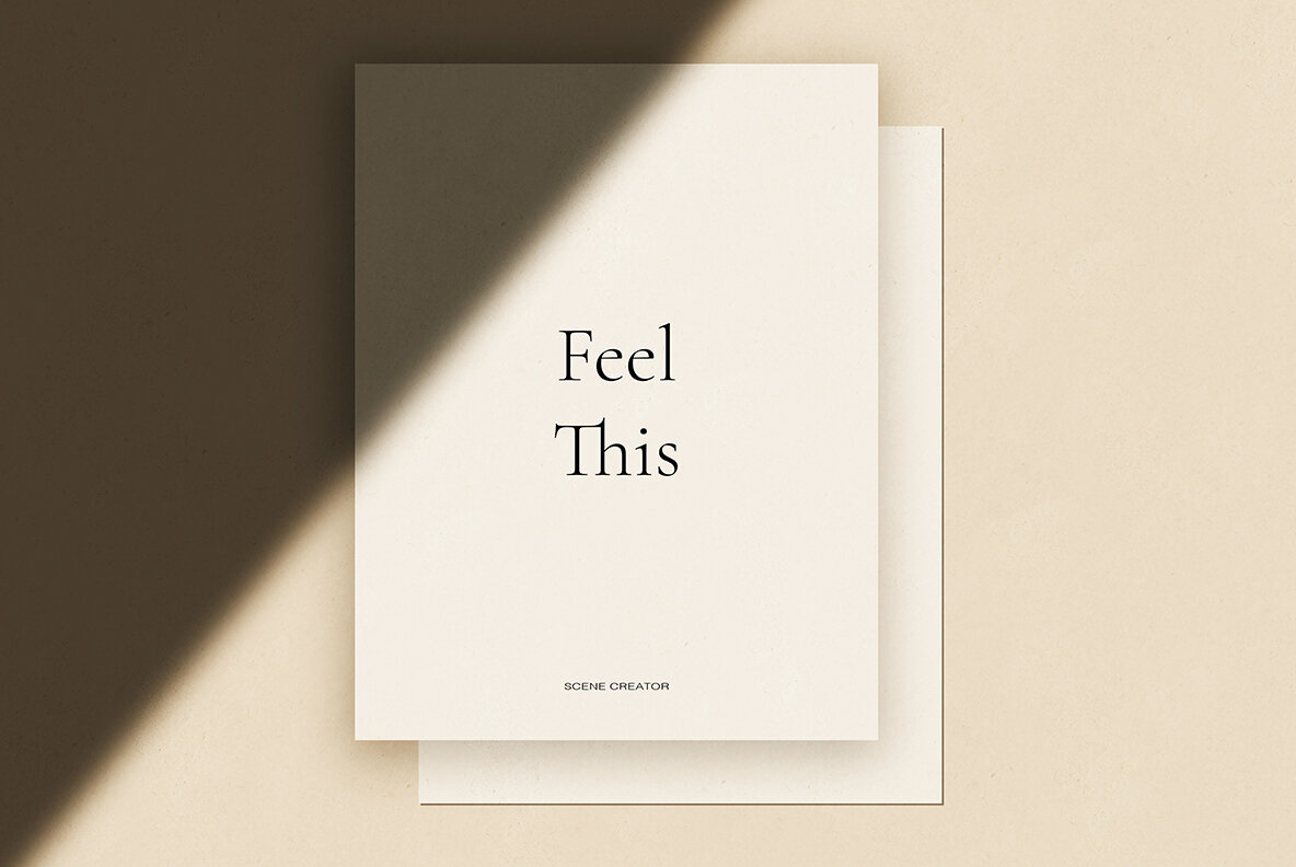 Pure Paper Mockup Scene Creator 17