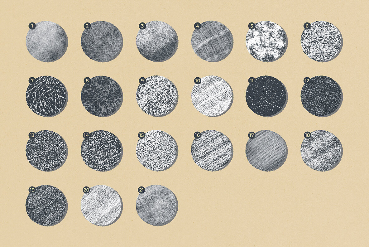 Tinge Texture Photoshop Brushes 8