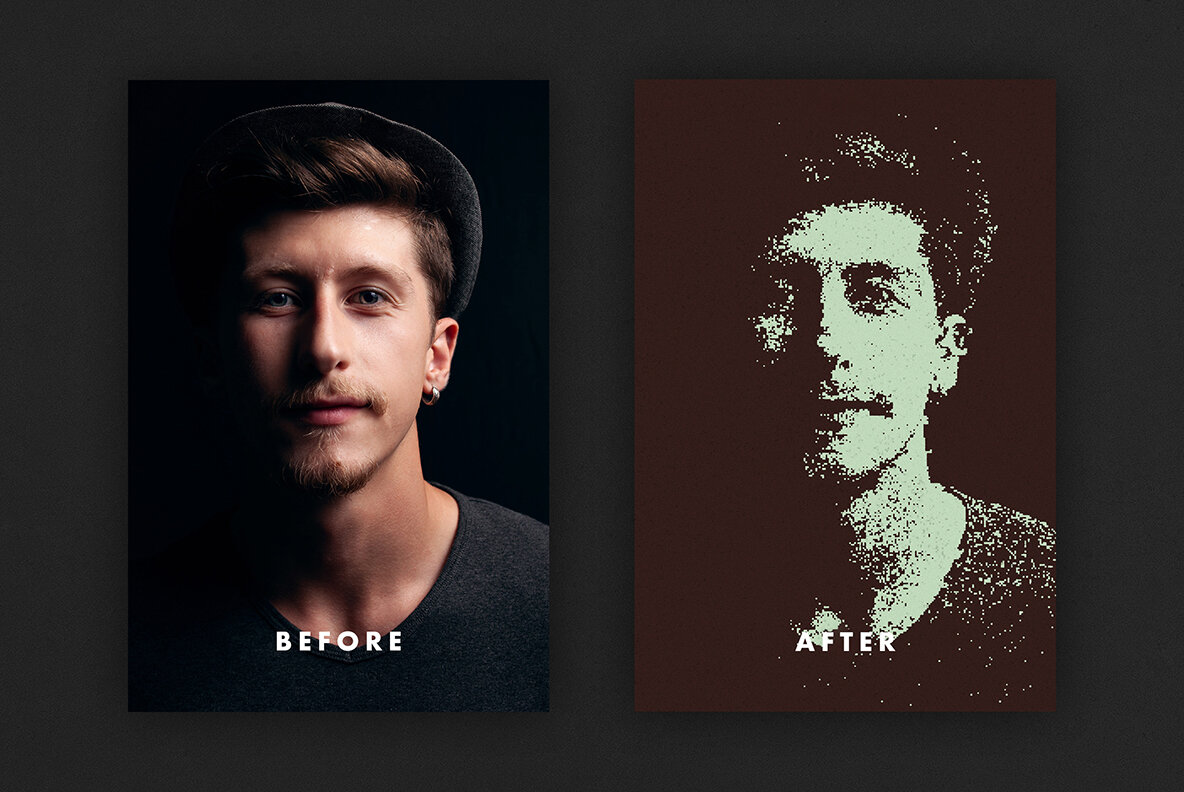 Bitmap Pixel Photo Effects 7