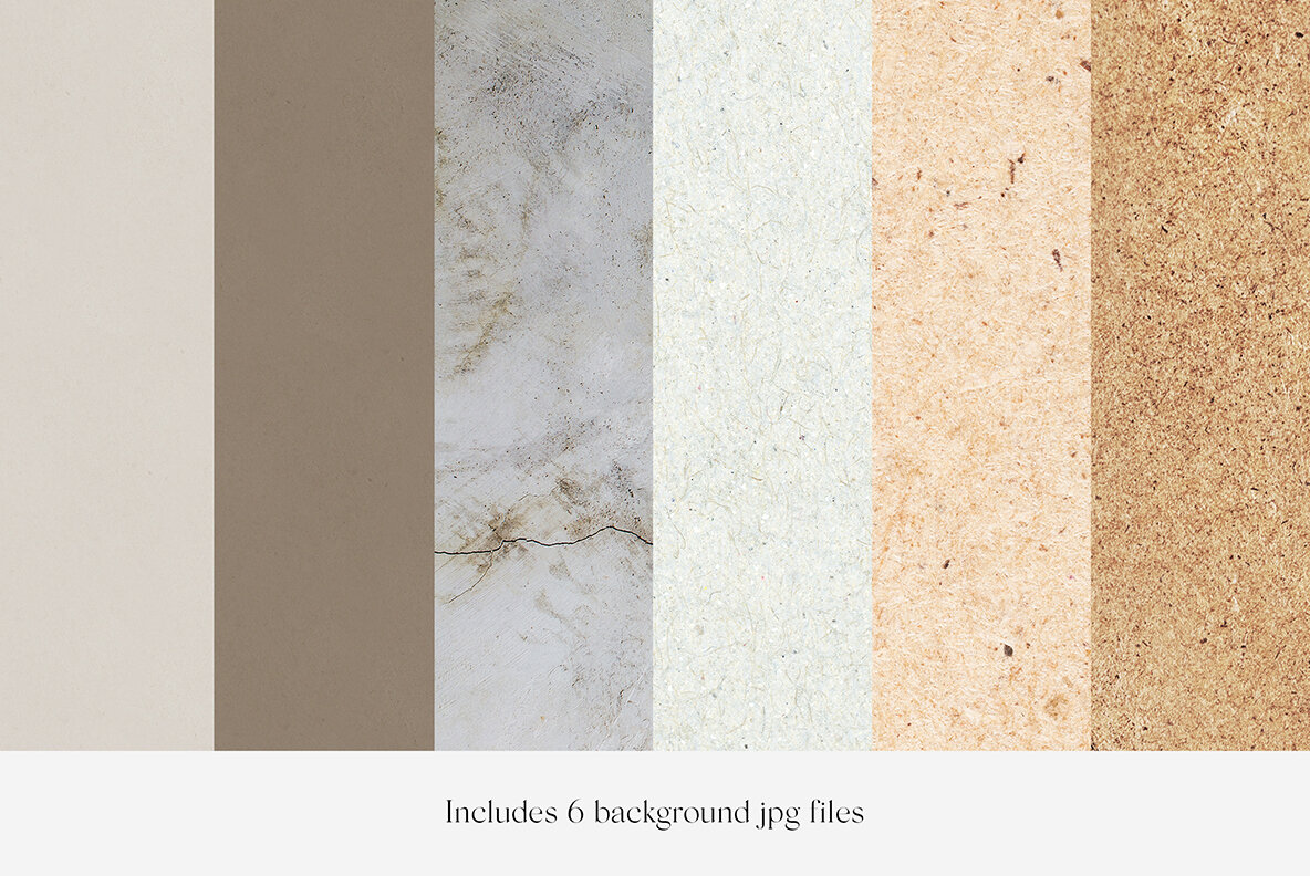 Realistic Mood Board Mockups l 13