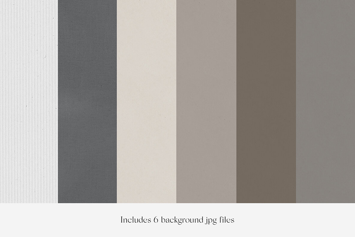 Realistic Mood Board Mockups l 11