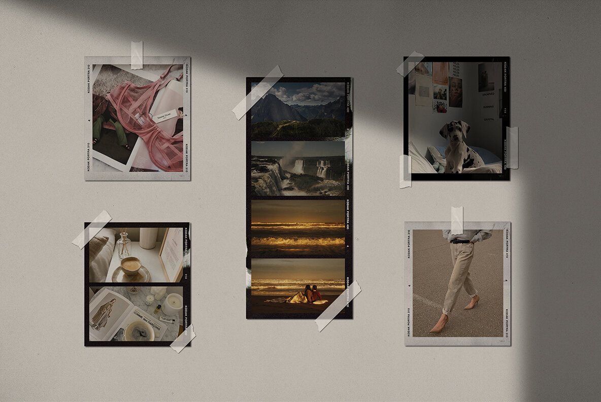 Realistic Mood Board Mockups lll 3