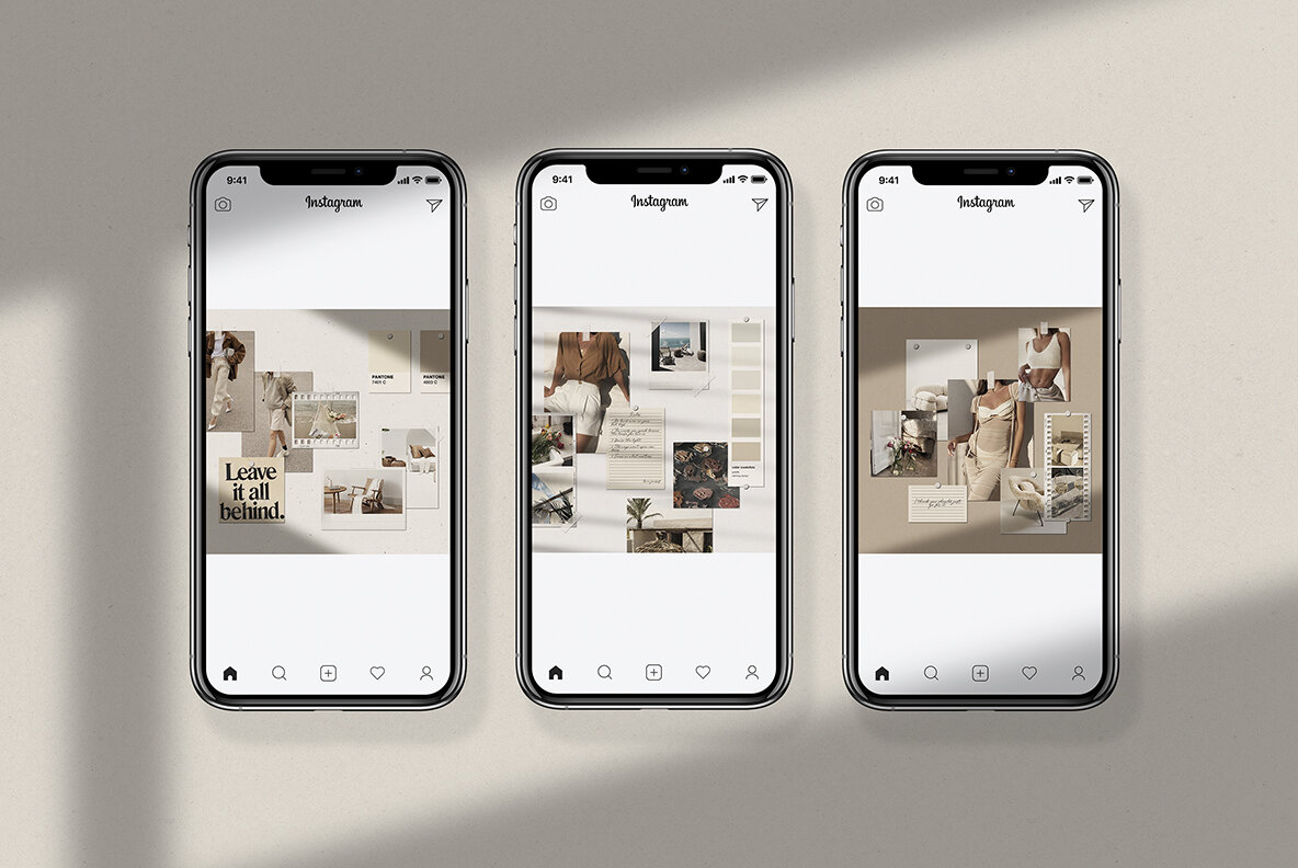 Realistic Mood Board Mockups lV 6